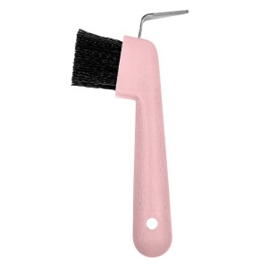 Hoevenkrabber met borstel licht roze