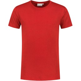 T-Shirt Jace ronde hals rood