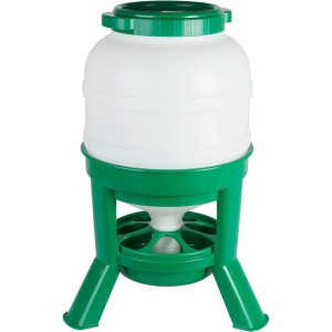 Kippen Hopper Feeder 30 liter plastic groen