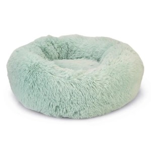 Kittenmand pluche Vako blauw 50x50x18 cm