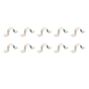 IJzeren zadel wit 3/4" 19mm 10st