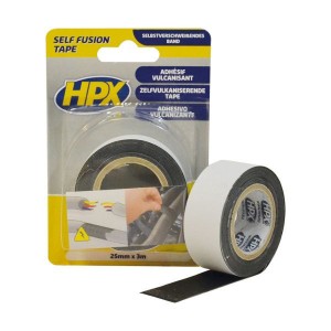 Zelfvulkaniserende tape zwart 25mm x 3m