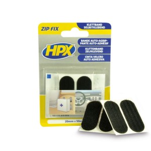 Zip Fix klittenband pads 20mm x 50mm