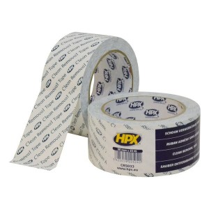 Schoon verwijderbaar tape wit 50cmx33m