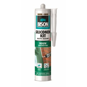 Siliconenkit Bouw bruin 300ml