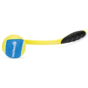 Hondenspeelgoed Fetch tennisbalwerper geel 31cm