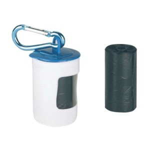 Poepzak dispenser wit kunststof