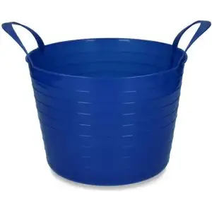 Flexibele emmer blauw 14L