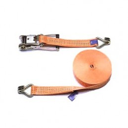 Spanband 15m / 50mm oranje