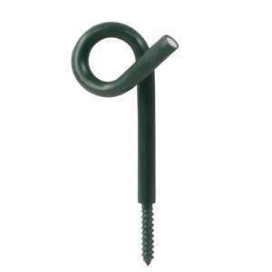 Krulstaart afstandisolator groen 20cm