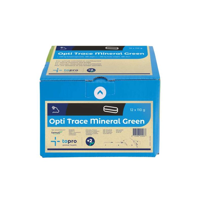 Topro Opti Trace Mineral Green bolus 12 x 110 gram