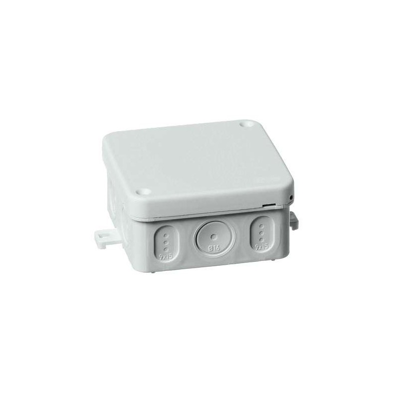 HAF Mini lasdoos IP65 75X75mm wit