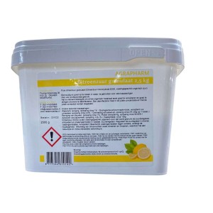 Citroenzuur granulaat 2.5kg