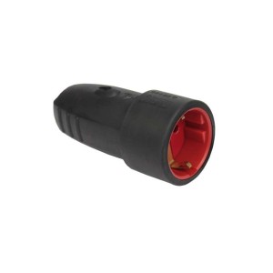Rubber contrastekker RA Basic zwart