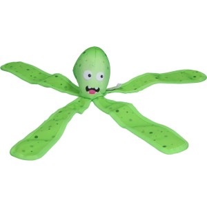 Hondenspeeltje Dog Comets alien octopus L groen