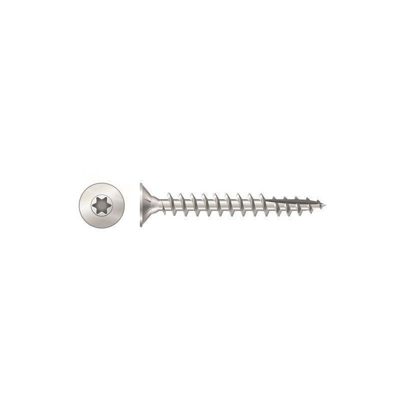 Proftec Spaanplaatschroef verzinkt 4.0 x 30 mm Torx 20 200st