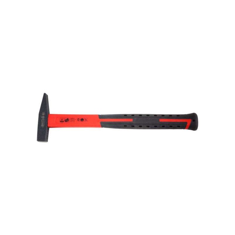 Bankhamer 300 gram met fiberglassteel