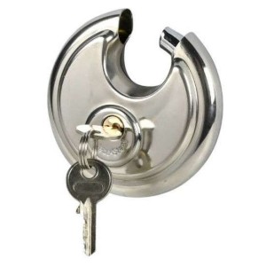 Discusslot RVS 90mm met 2 sleutels