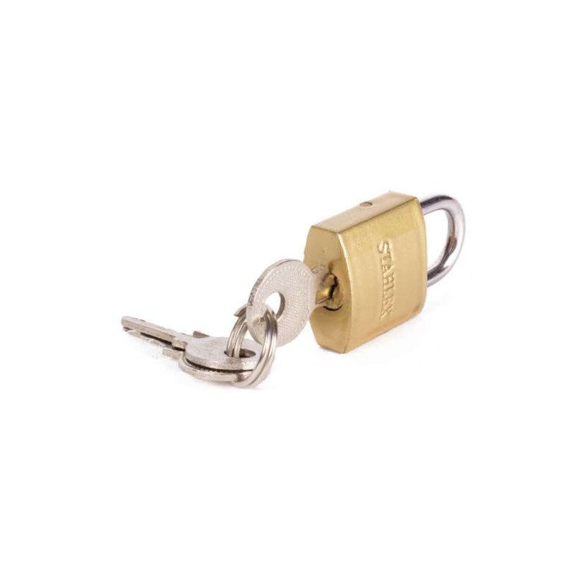 Hangslot Stahlex 60mm met 3 sleutels