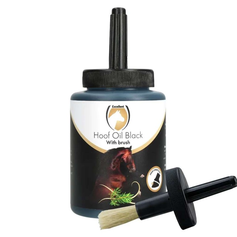 Excellent Horse zwarte hoefolie met tea tree olie 500ml