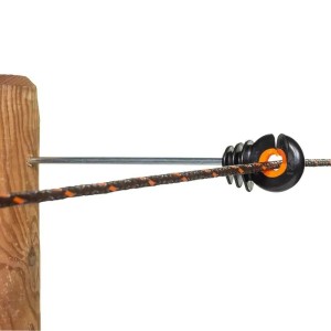 Afstandschroefisolator XDI recht 18cm hout 10 stuks