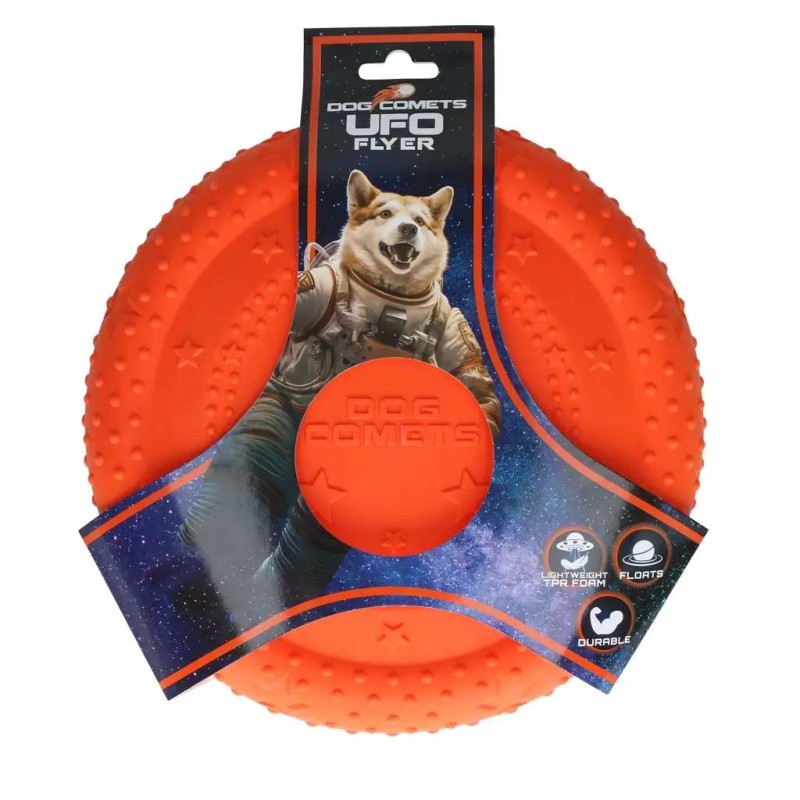 Dog Comets UFO Flyer Oranje
