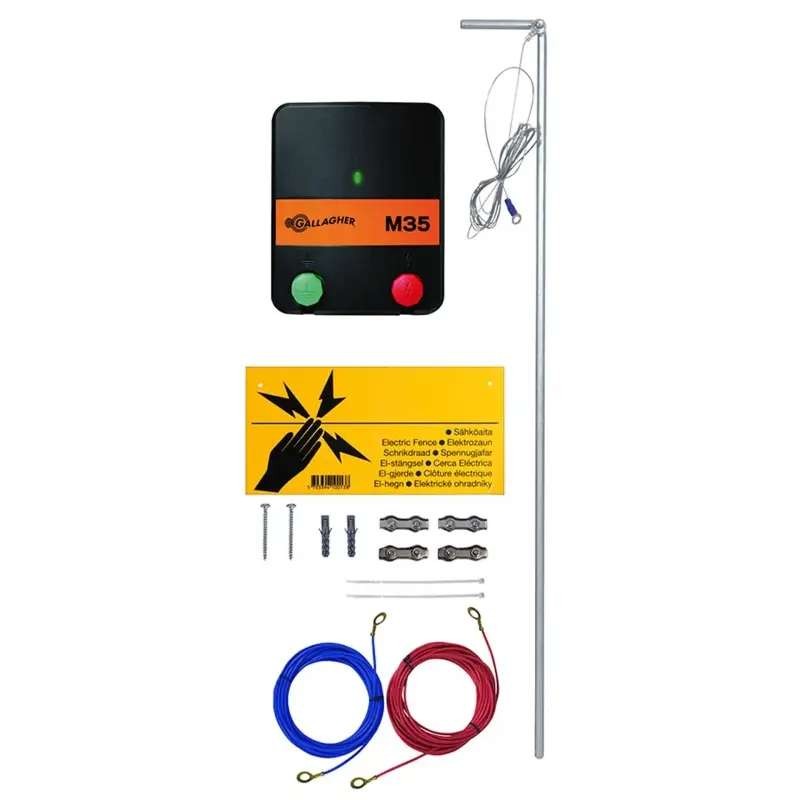 Honden en katten schrikdraad starter kit M35