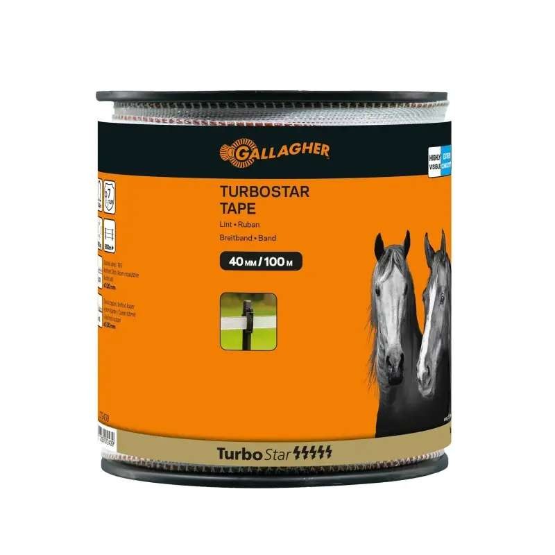 Gallagher TurboStar lint 40 mm wit 100 meter