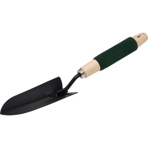 Verplantschepje met houten greep