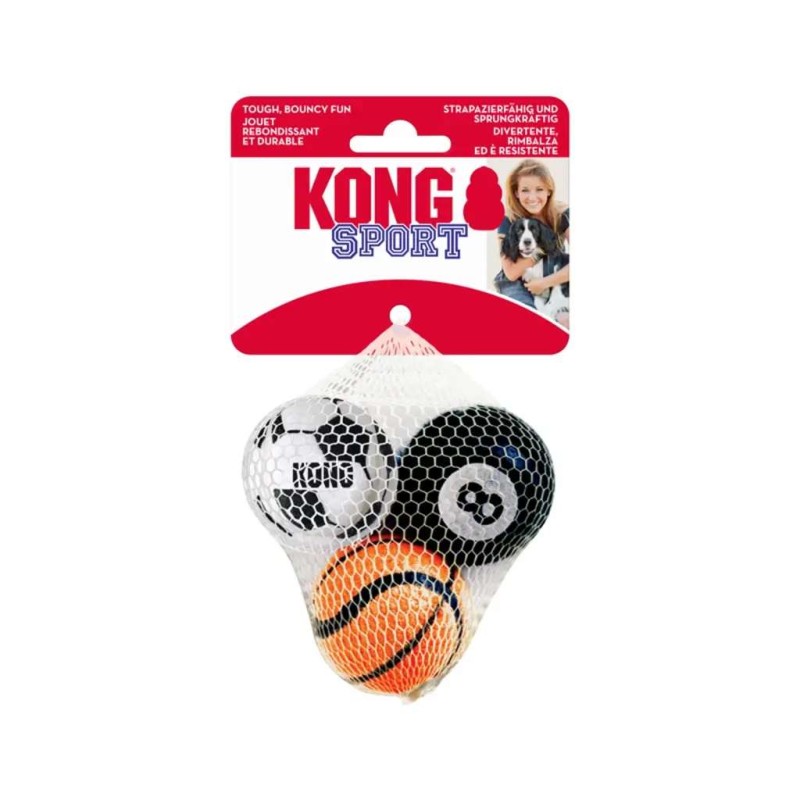 KONG Sport Hondenspeelballen Assorti XS 3 stuks