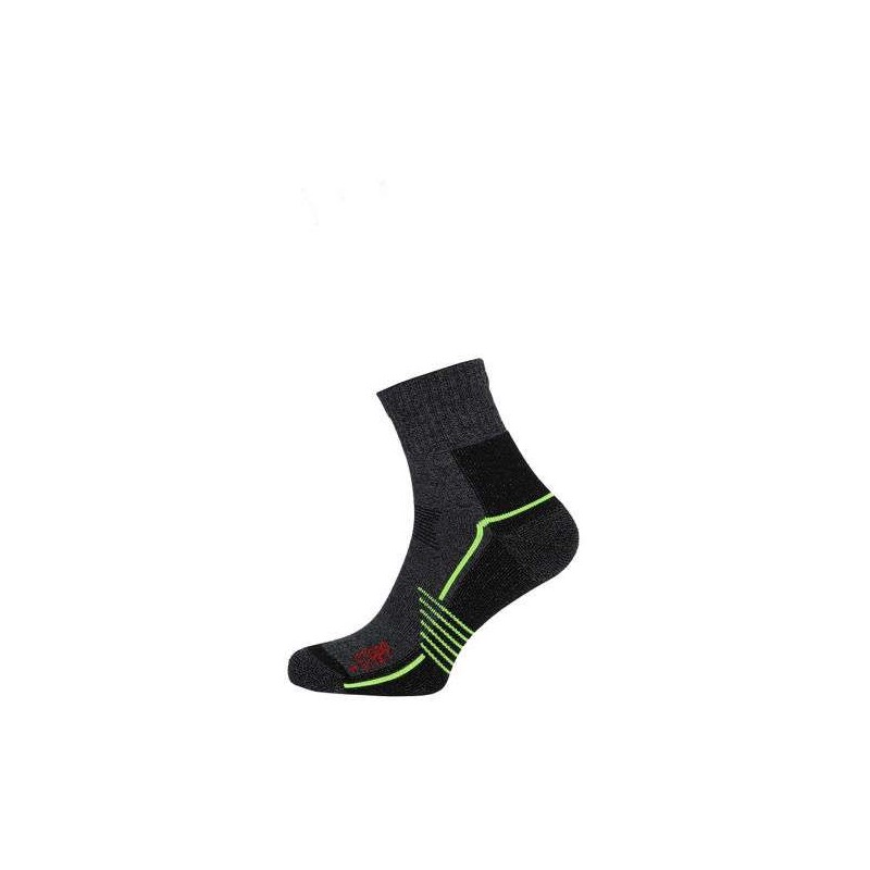 Bamboo Active Quarter Outdoorsokken Grijs