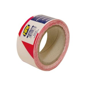 Afzetlint rood/wit 5 cm 100 meter