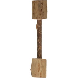 Kattenspeeltje Houten Dumbell met Madnip