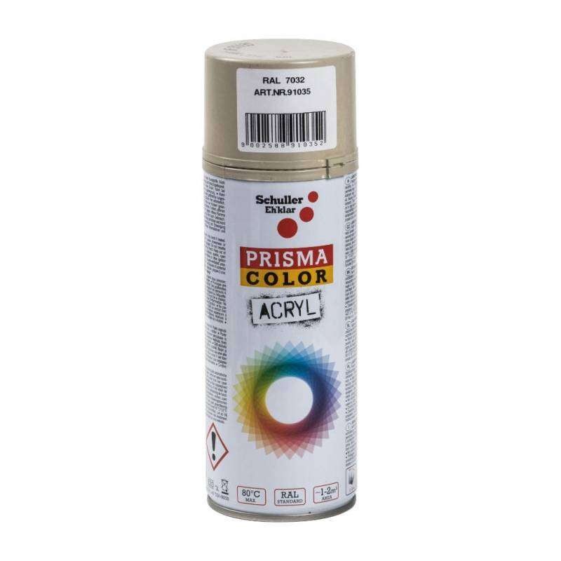 Prisma Color acryl hoogglans Kiezelgrijs RAL 7032 400ml