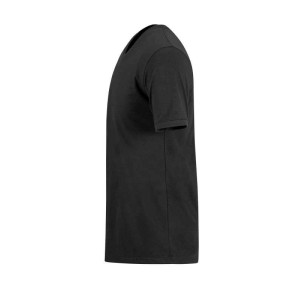 T-shirt Bart V-hals zwart 2 stuks