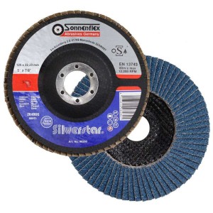 Lamellenschijf 125 mm korrel 40