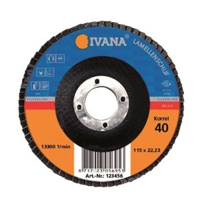 Lamellenschijf Ivana 115 mm korrel 60