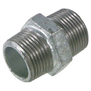 Dubbele nippel type 280 buitendraad 3/4"