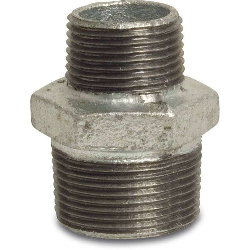 Verloopnippel type 245 buitendraad 1" x 3/4"