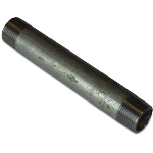 Pijpnippel nr. 23 15cm buitendraad 1"