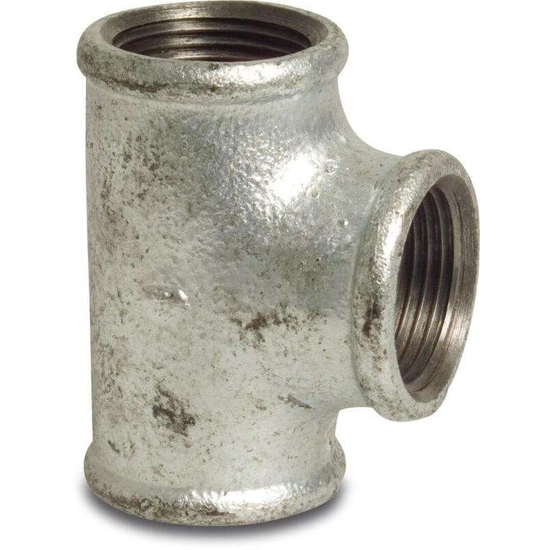 T-stuk nr. 130 90° binnendraad 3/4"