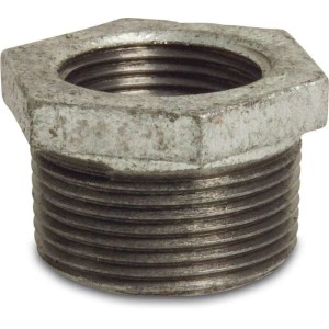 Verloopring nr. 241 1/2" binnendraad x 3/4" buitendraad