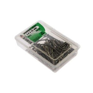 Draadnagel bolkop rvs a2 2.4 x 45 mm 200gr