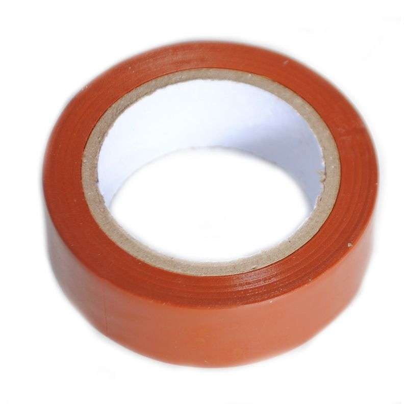 Isolatietape bruin 19mm 10 meter
