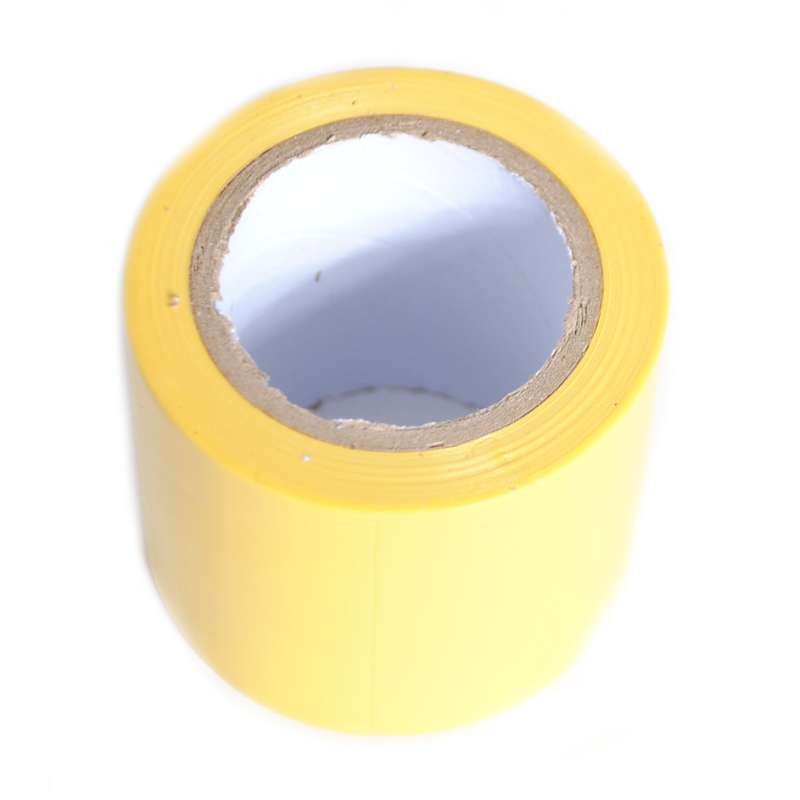 Isolatietape geel 50mm 10 meter