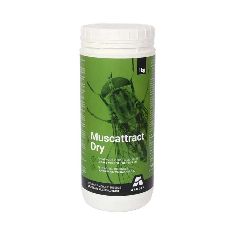 Muscattract Dry lokaas voor vliegen 1kg