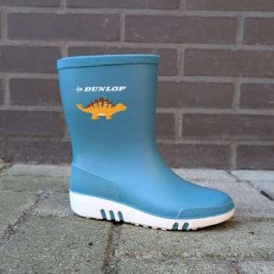Dunlop mini laars blauw/wit