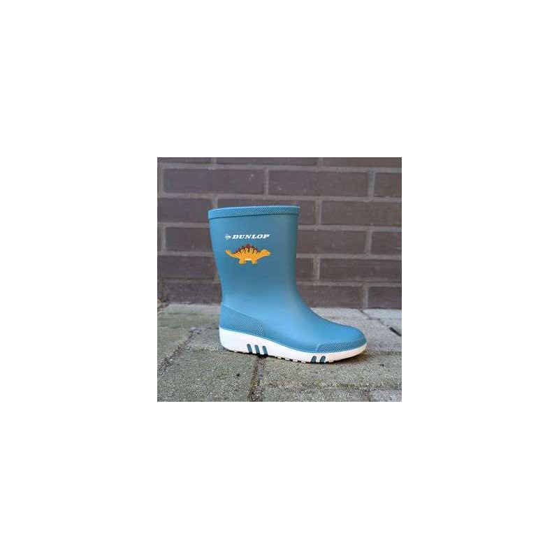 Dunlop mini laars blauw/wit
