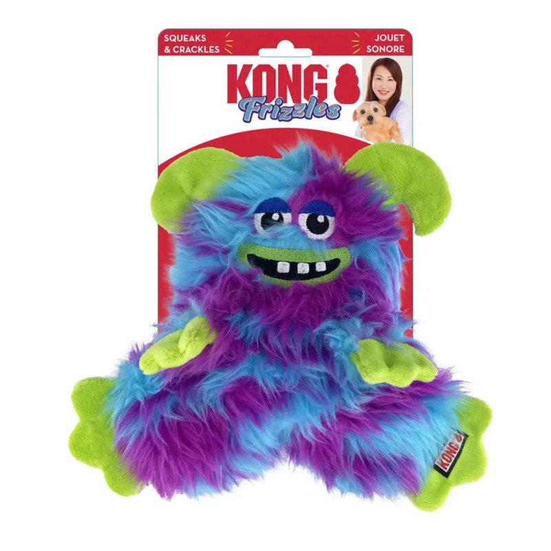 Puppyspeeltje KONG Frizzles Razzle M