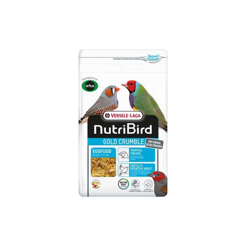 Gold Crumble Tropische Vogels 1 kg Versele Laga